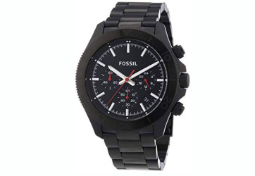 Horlogeband Fossil CH2863 Roestvrij staal (RVS) Zwart 22mm